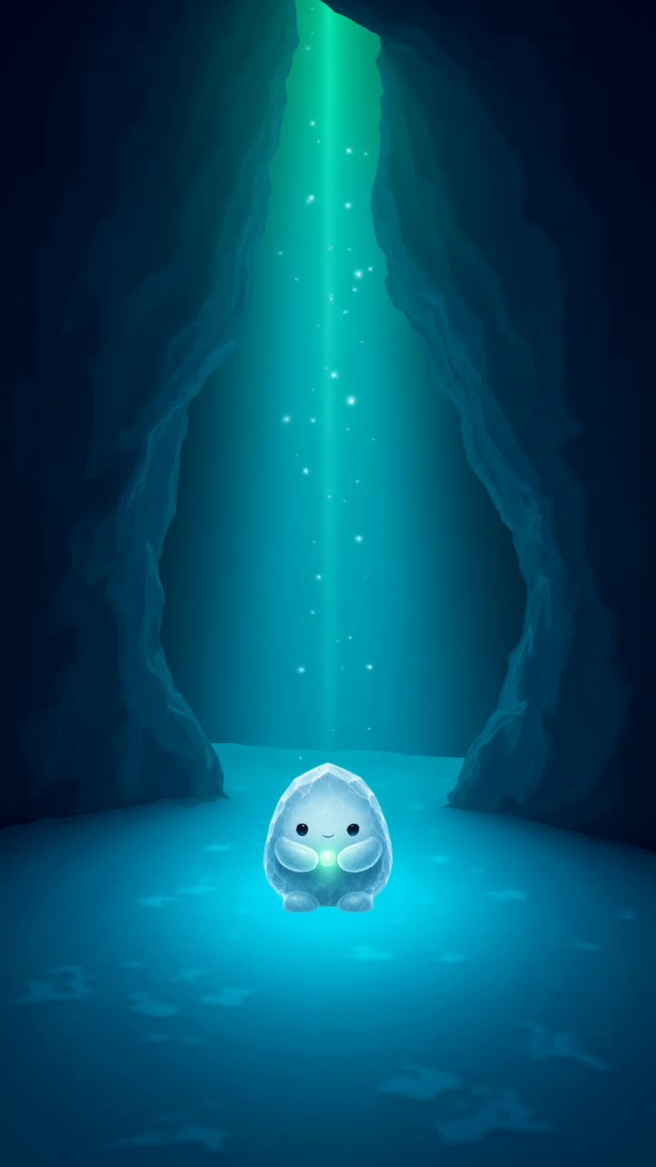Unfreeze living scene, a calm companion sitting with you